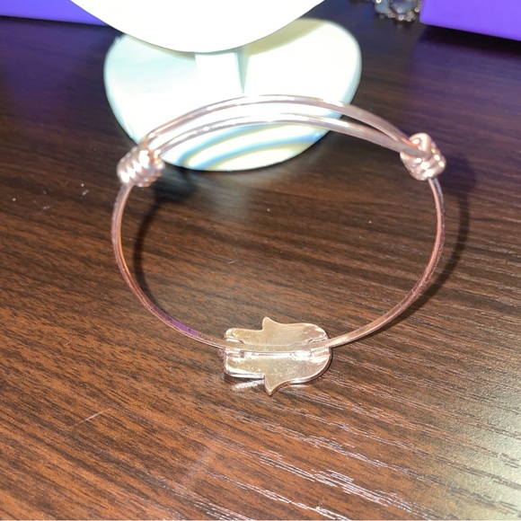 BUNDLE ORDER Hamsa Bangle & Necklace - Picture 3 of 6